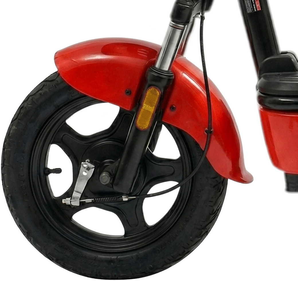 Drum brakes, front and rear