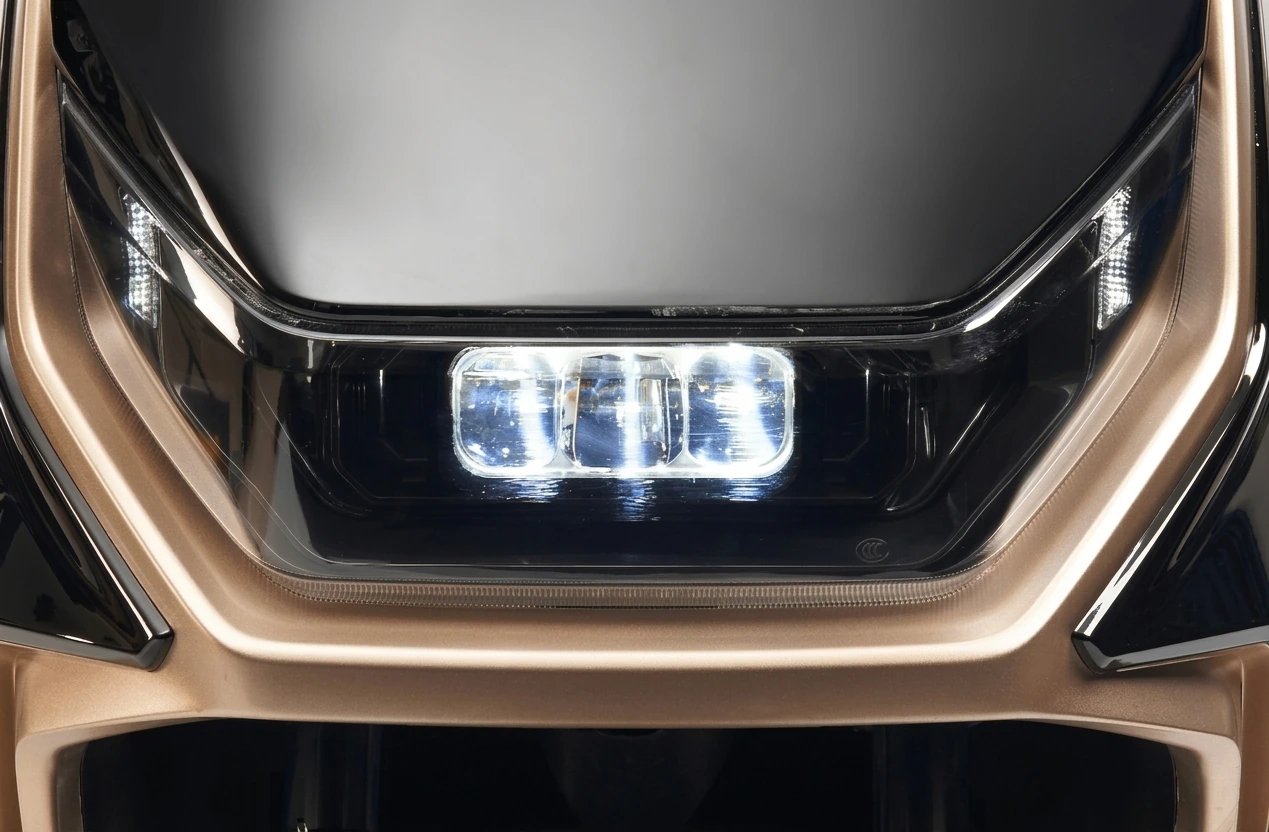 LED headlight with DRLs