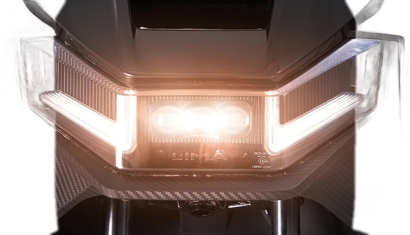 LED headlight with DRLs