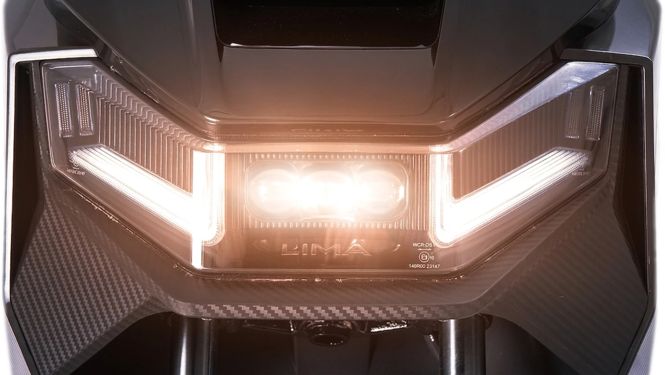 LED headlight with DRLs